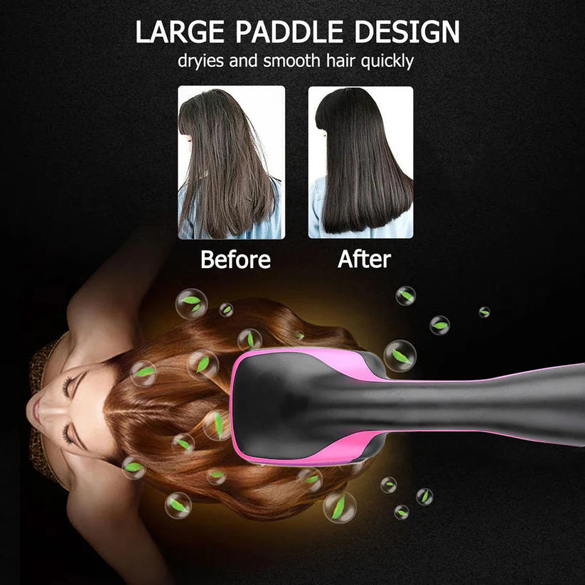 2 in 1 Comfort Comb Design Multifunctional Hair Dryer, Fast Drying Hair Styling Tool, Hairdressing Comb Hot Air Brush, Makeup Products, Hair Straightener Comb