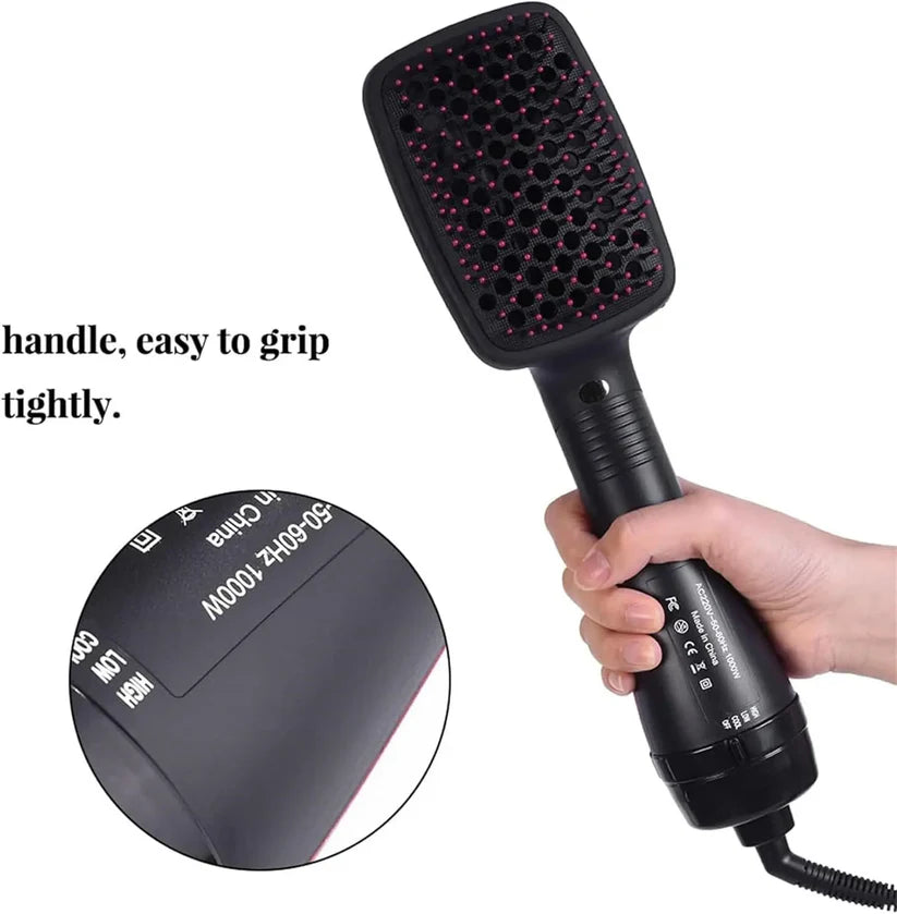 2 in 1 Comfort Comb Design Multifunctional Hair Dryer, Fast Drying Hair Styling Tool, Hairdressing Comb Hot Air Brush, Makeup Products, Hair Straightener Comb