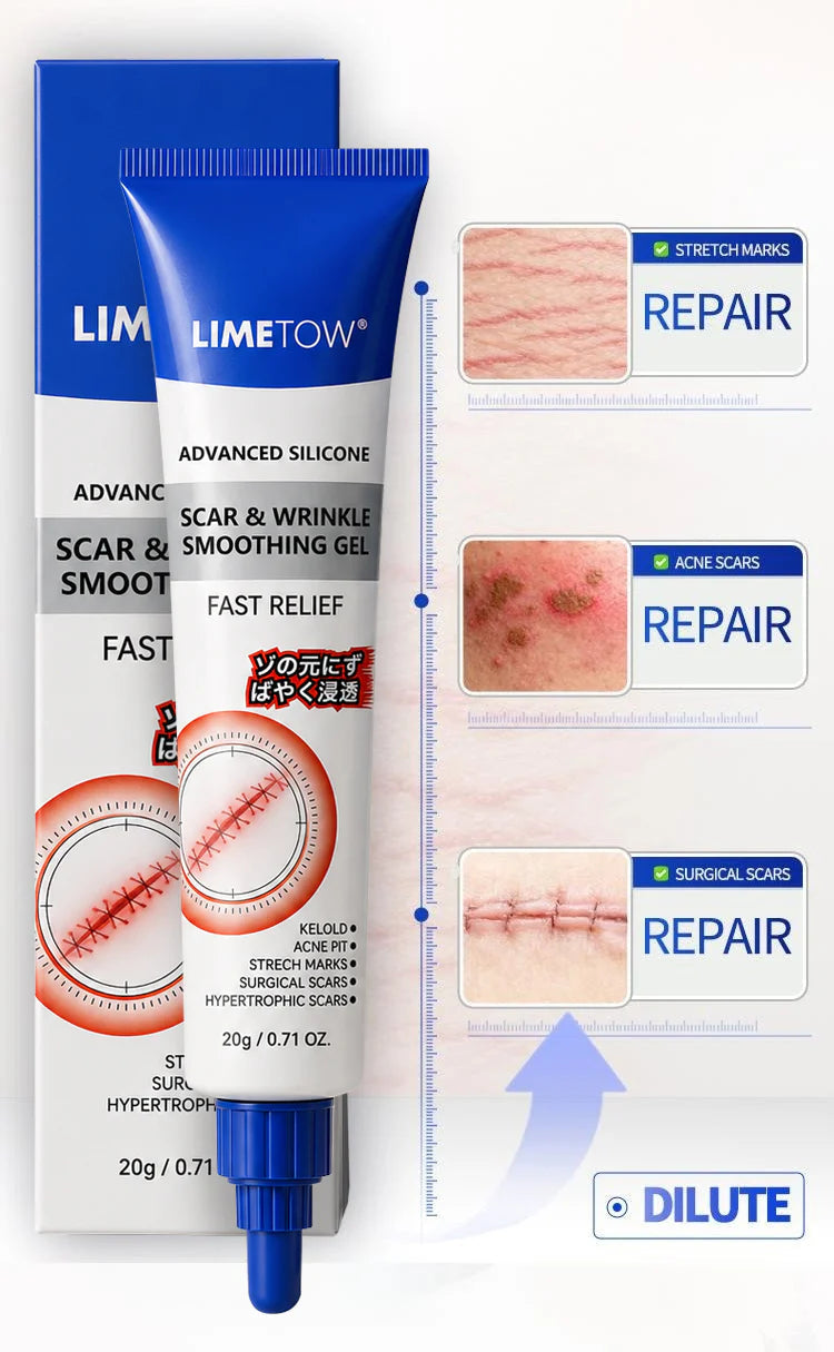Advanced Silicone Scar & Wrinkle Smoothing Gel