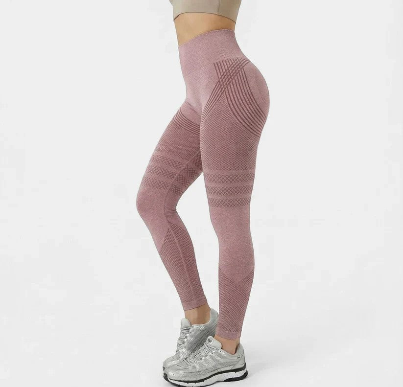 High Waisted And Hip Lifting Yoga Elastic Quick Drying Tight Pants