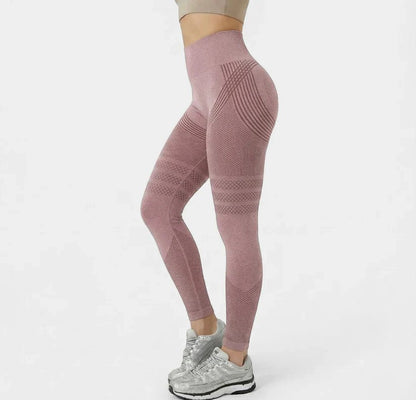 High Waisted And Hip Lifting Yoga Elastic Quick Drying Tight Pants