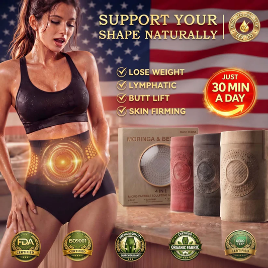 🛡️2026 Moringa & Berberine 4-in-1 Micro-Particle Shaping & Fat Burning Shorts