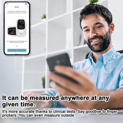 ⚕️ Non-Invasive Daily Health Tracker | 💧 Needle-Free Wellness Trend Monitoring Device
