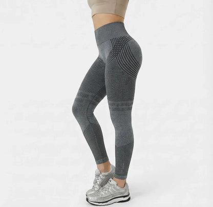 High Waisted And Hip Lifting Yoga Elastic Quick Drying Tight Pants