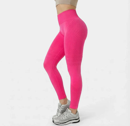 High Waisted And Hip Lifting Yoga Elastic Quick Drying Tight Pants