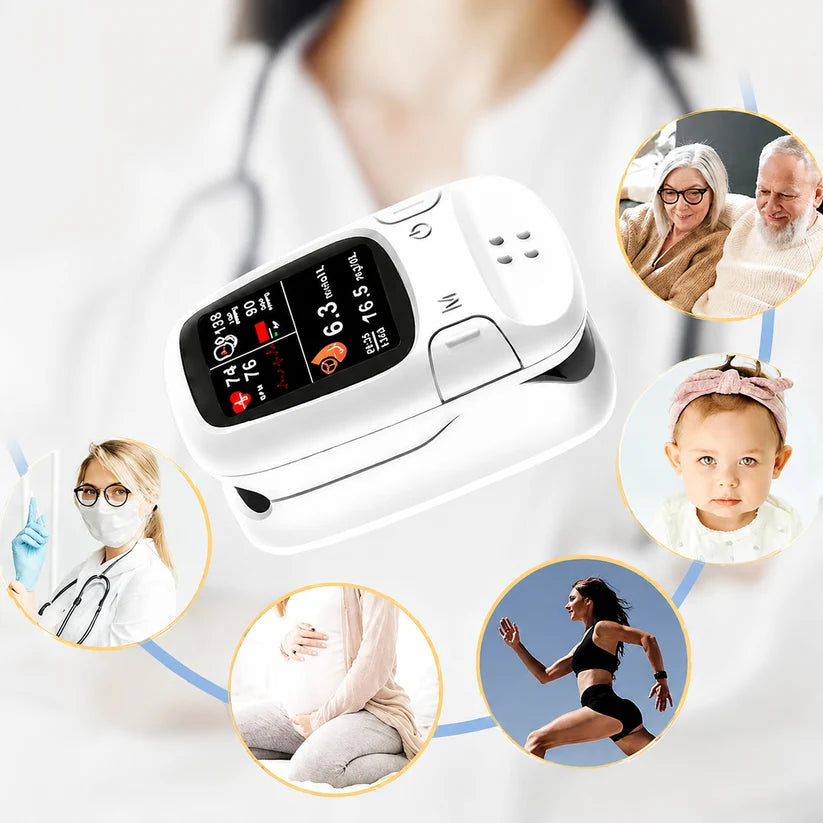 ⚕️ Non-Invasive Daily Health Tracker | 💧 Needle-Free Wellness Trend Monitoring Device