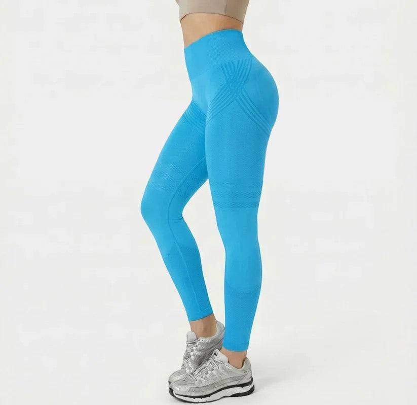 High Waisted And Hip Lifting Yoga Elastic Quick Drying Tight Pants