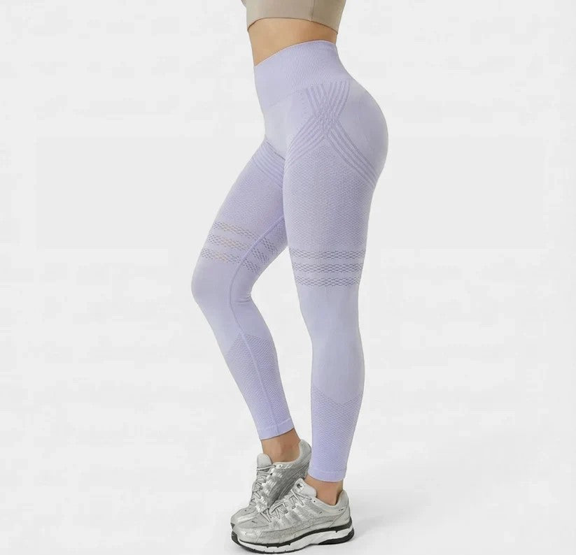 High Waisted And Hip Lifting Yoga Elastic Quick Drying Tight Pants