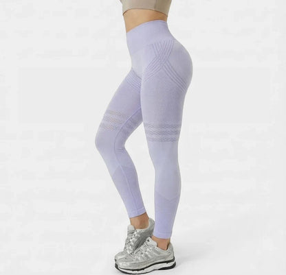 High Waisted And Hip Lifting Yoga Elastic Quick Drying Tight Pants