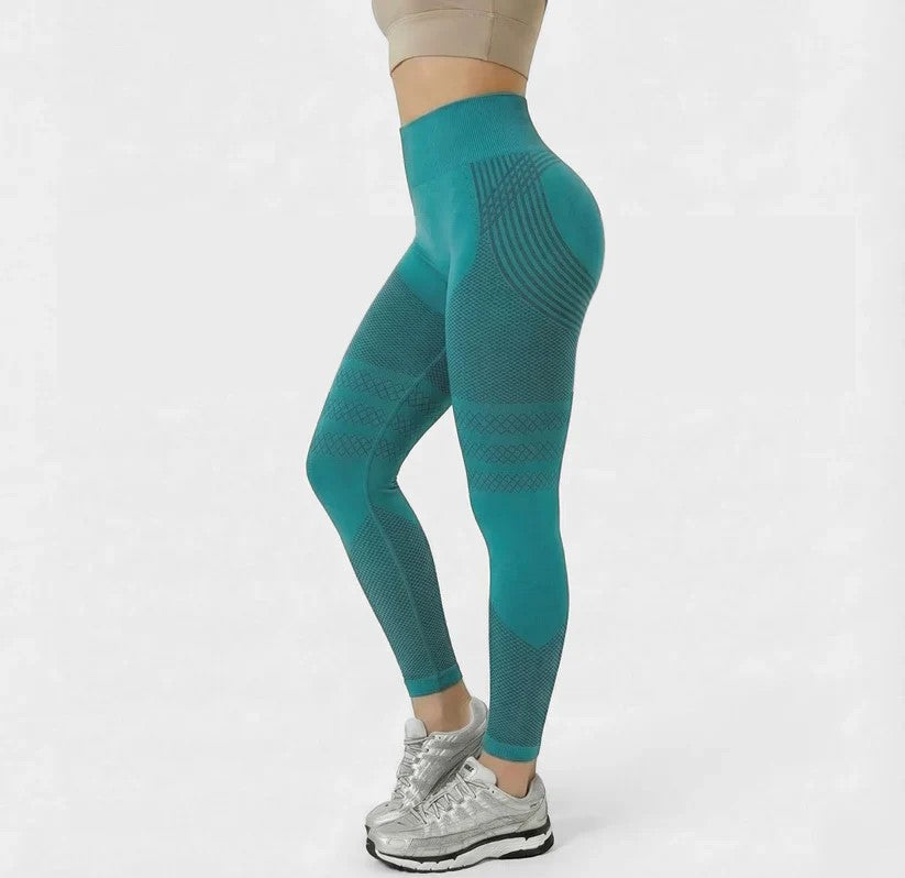 High Waisted And Hip Lifting Yoga Elastic Quick Drying Tight Pants