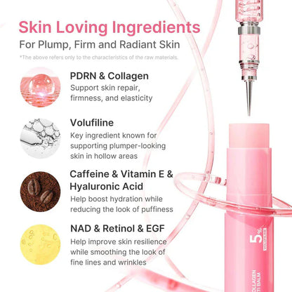 Pink Collagen Volume Multi Balm for Soft, Smooth Lips