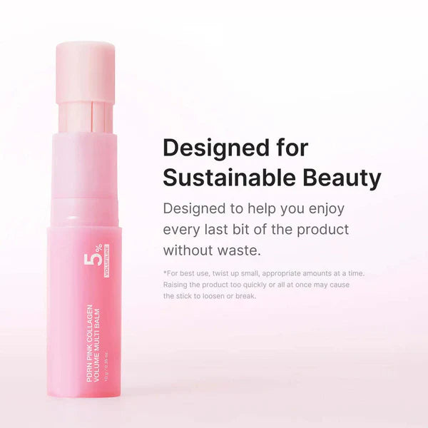 Pink Collagen Volume Multi Balm for Soft, Smooth Lips