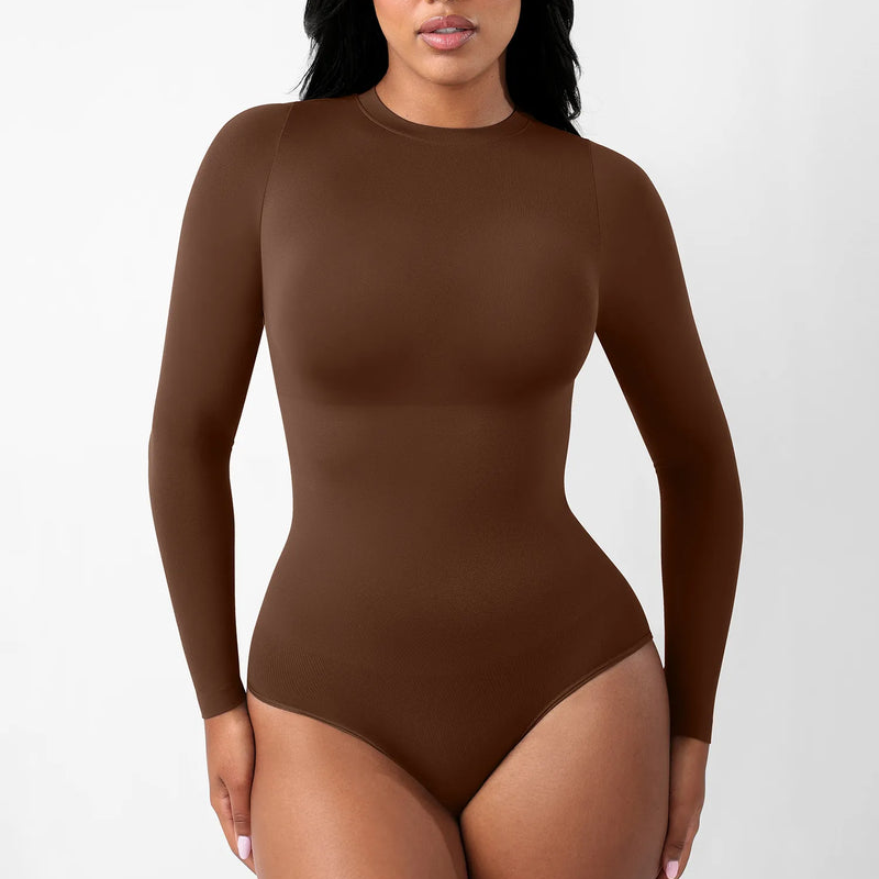 Seamless Ultra-Soft Crew Neck Bodysuit