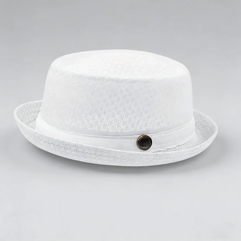 Unisex Breathable Mesh Pork Pie Hat