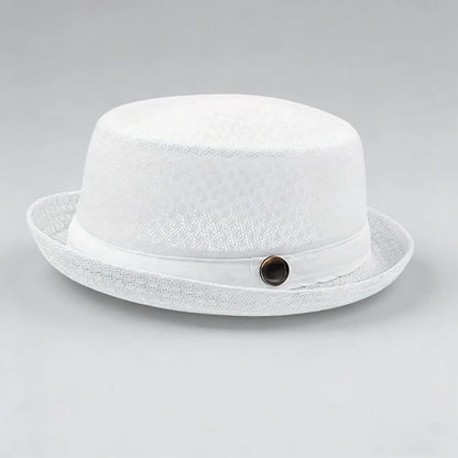 Unisex Breathable Mesh Pork Pie Hat