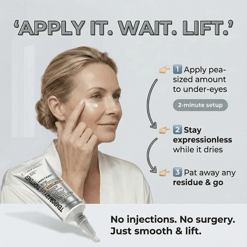 🔥Limited Time 50% OFF❤️Reverse-Aging Temporary Eye Tightener: Younger Looking Eyes In 90 Seconds