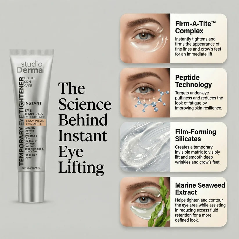 🔥Limited Time 50% OFF❤️Reverse-Aging Temporary Eye Tightener: Younger Looking Eyes In 90 Seconds